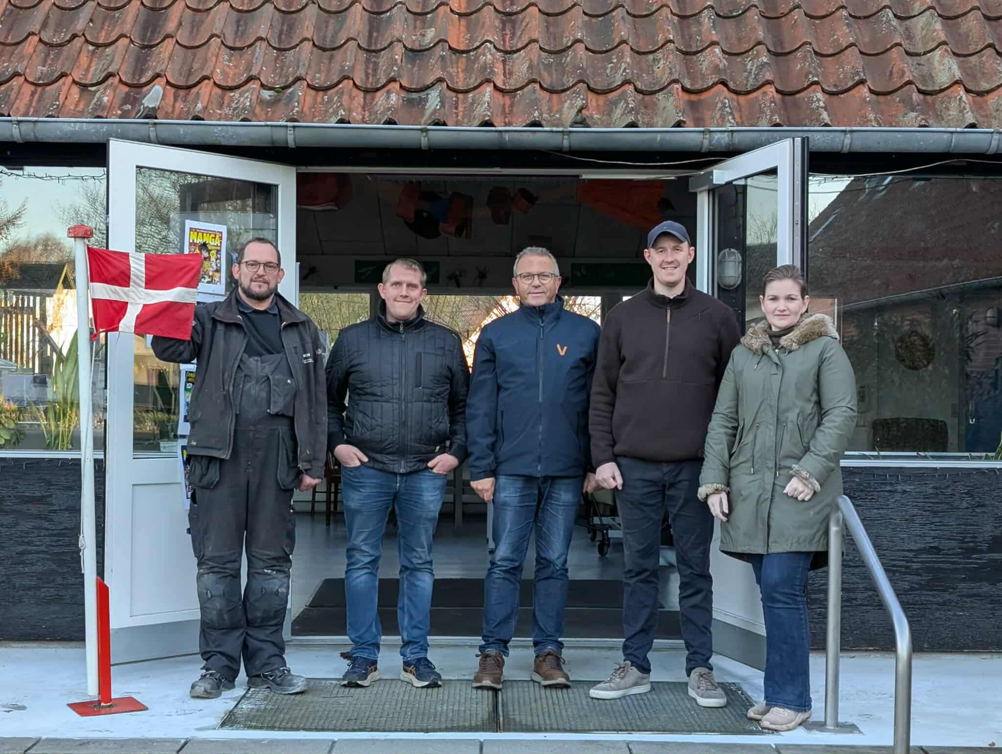 Bestyrelsen foran Vulkanen